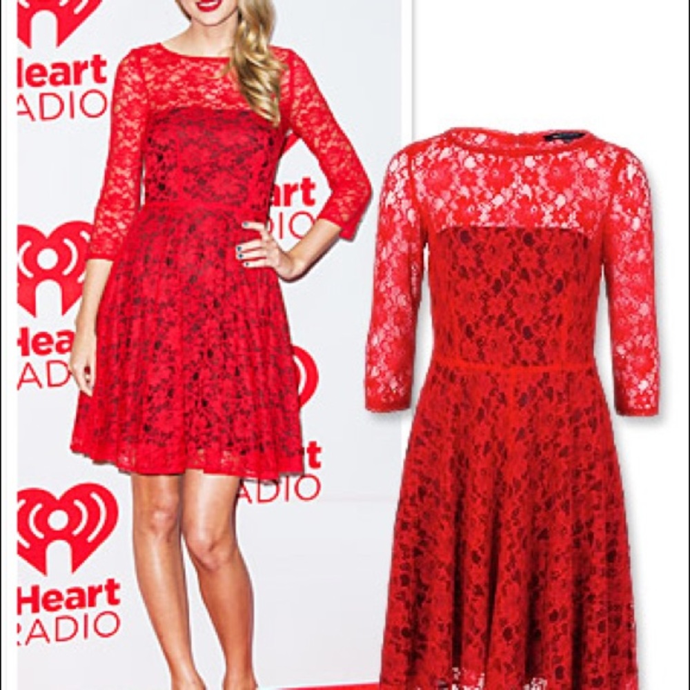 EUC Size 2 French Connection lace dress